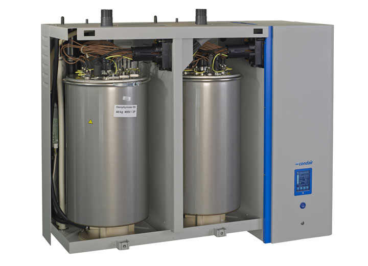 Humidifier with wide range of outputs